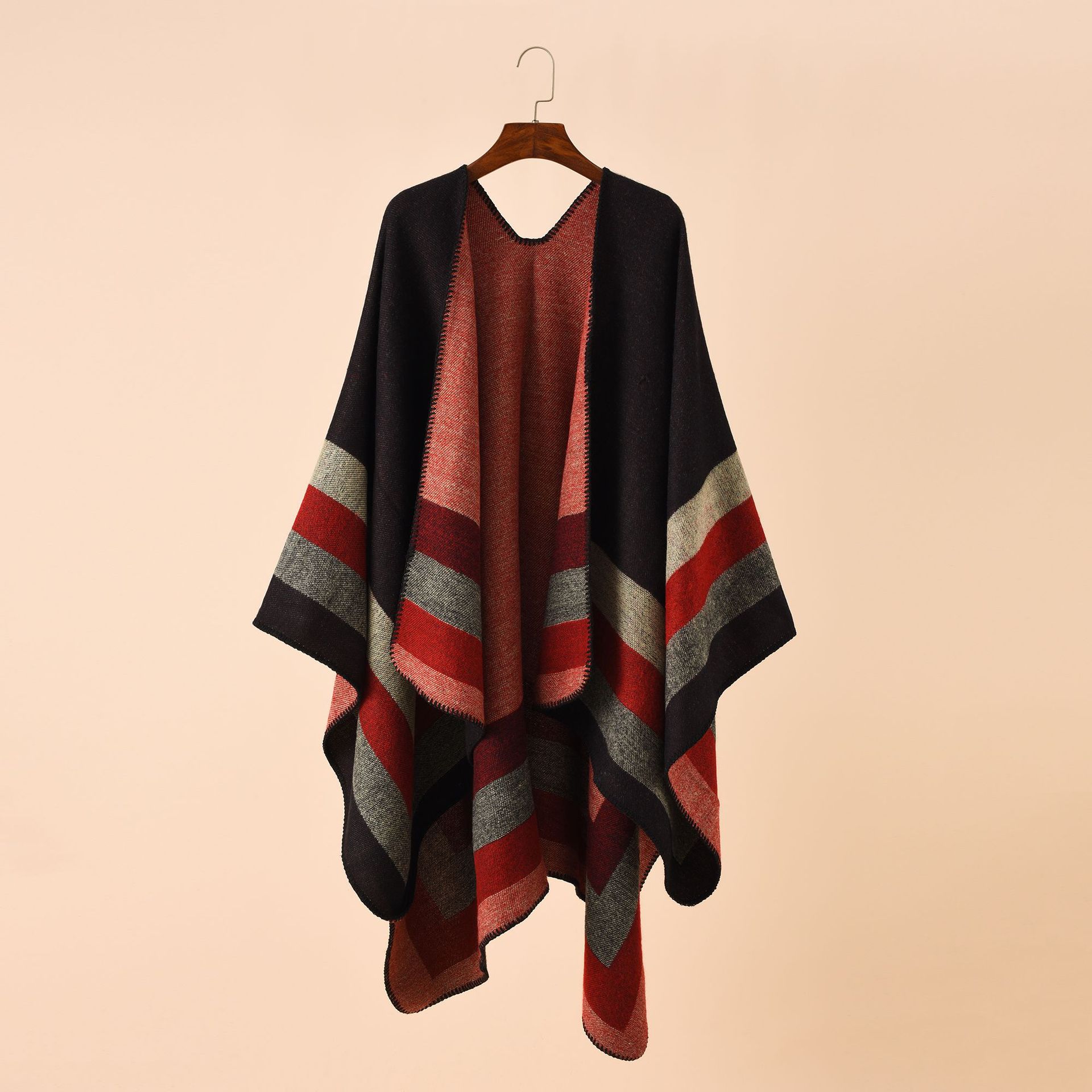 2024 New Fashion Winter Warm P - Shawl Wrap Winter ulasan dan harga