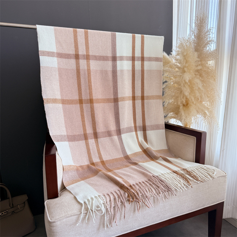 Women Scottish Plaid Imitation - Cashmere Pashmina Wrap ulasan dan harga