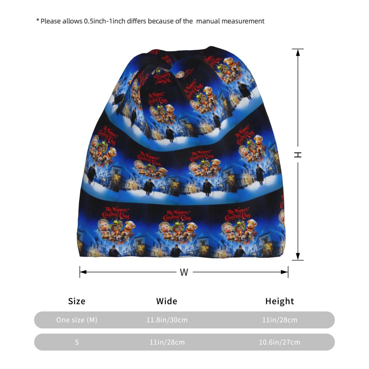 Muppet Christmas Carol Bandana - Knit Beanie Hat Warm ulasan dan harga