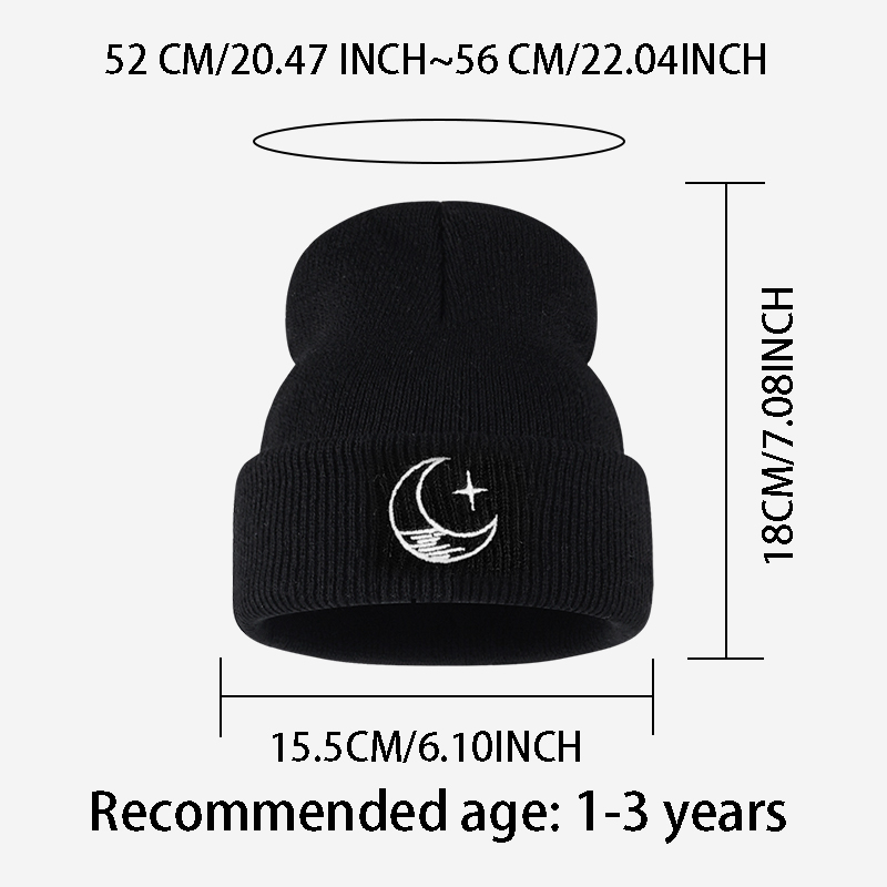Knitted Hat for 1–3-Year-Olds: - Knit Beanie Hat Warm ulasan dan harga