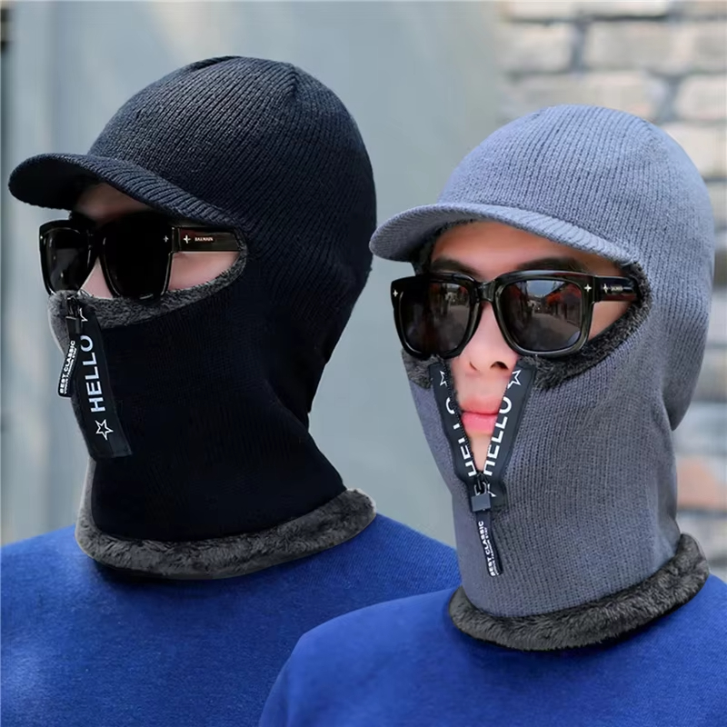 New Men Winter Warm Wool Hat O - Wool Scarf Men ulasan dan harga