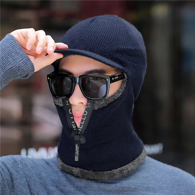 New Men Winter Warm Wool Hat O - Wool Scarf Men ulasan dan harga