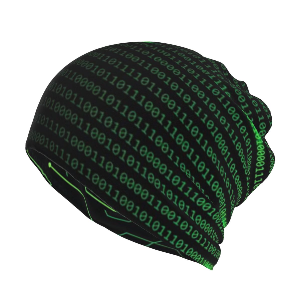 Binary Code Inside Throw Blank - Knit Beanie Hat Warm ulasan dan harga