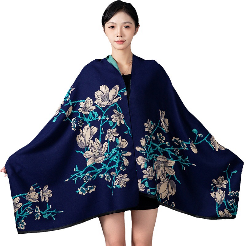 Women Winter Shawl Cashmere Sc - Cashmere Pashmina Wrap ulasan dan harga