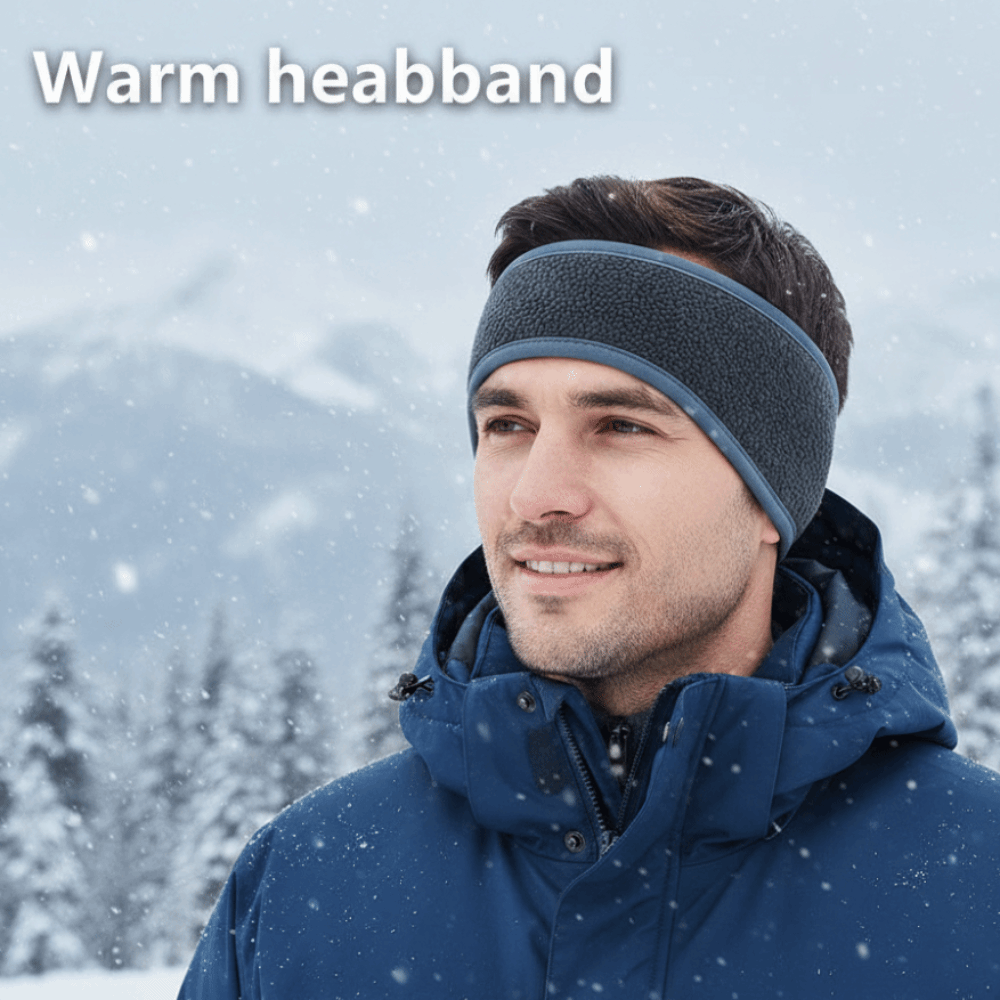 Warm Fleece Sports Headbands S - Winter Headband Fleece ulasan dan harga