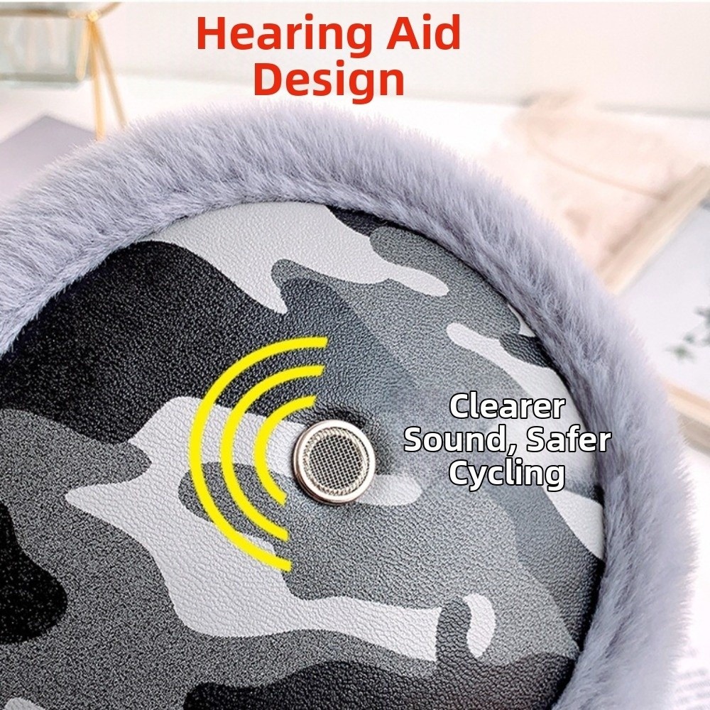 New PU Leather Winter Earmuffs - Earmuffs Foldable ulasan dan harga
