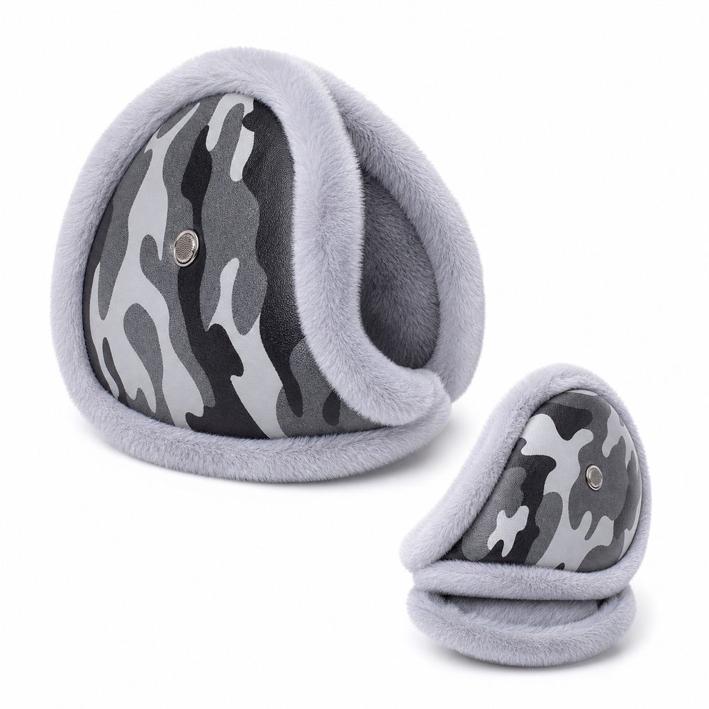 New PU Leather Winter Earmuffs - Earmuffs Foldable ulasan dan harga