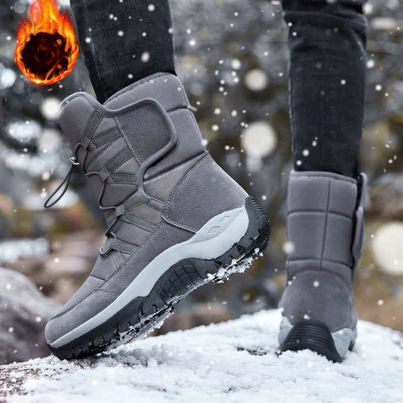 MAIJIAKA Brand Men's Winter Sh - Waterproof Winter Boot ulasan dan harga