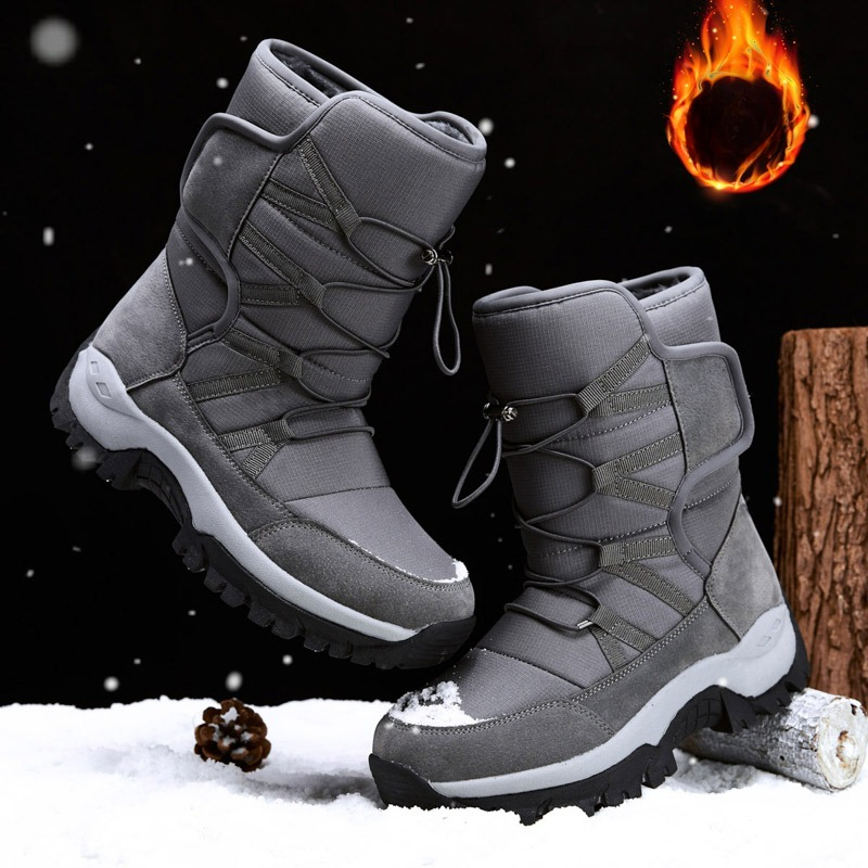 MAIJIAKA Brand Men's Winter Sh - Waterproof Winter Boot ulasan dan harga