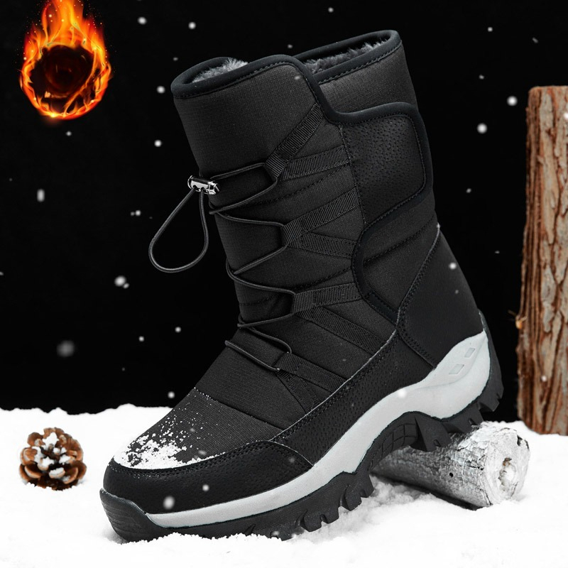 MAIJIAKA Brand Men's Winter Sh - Waterproof Winter Boot ulasan dan harga