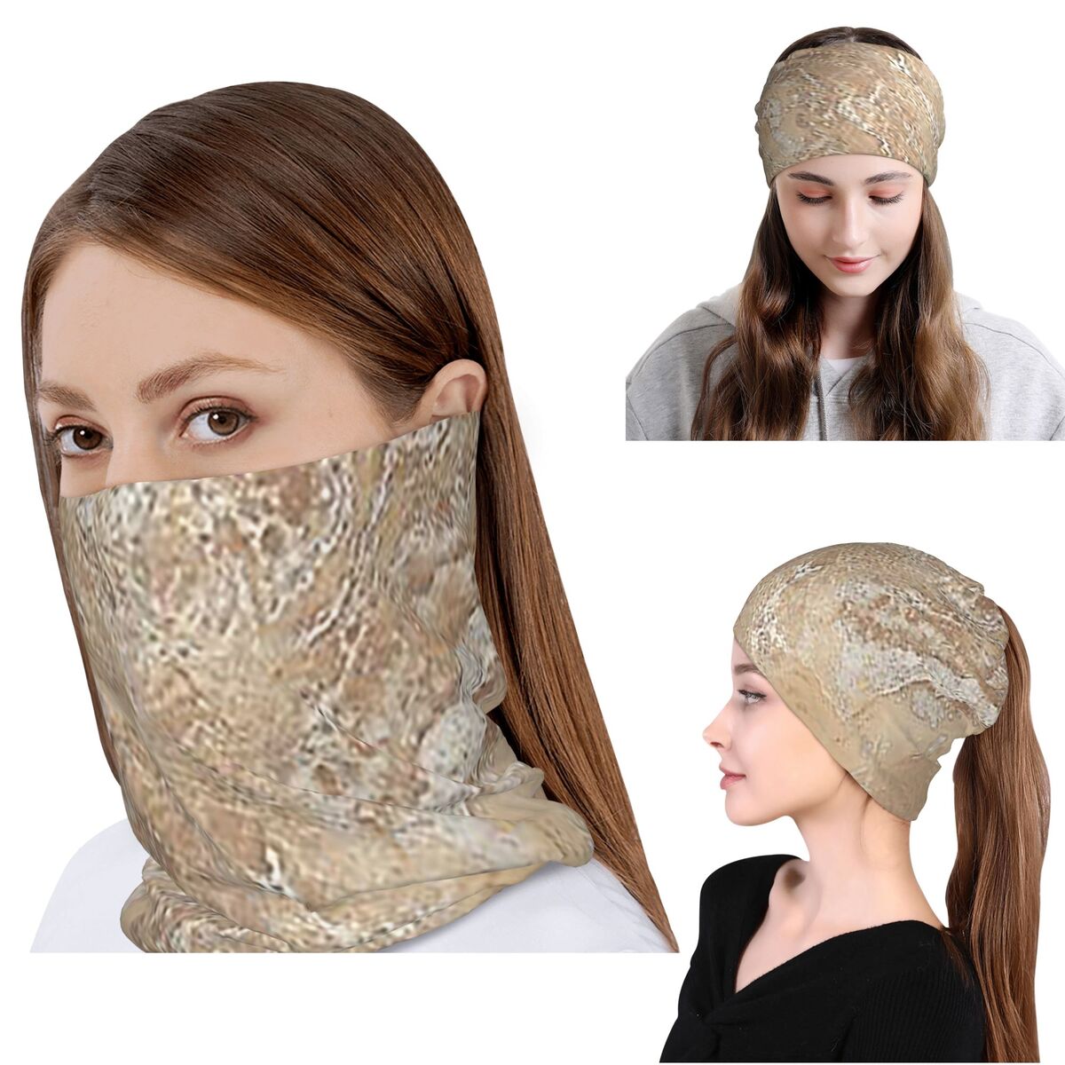 Contemporary Cream Beige Sand  - Knit Beanie Hat Warm ulasan dan harga