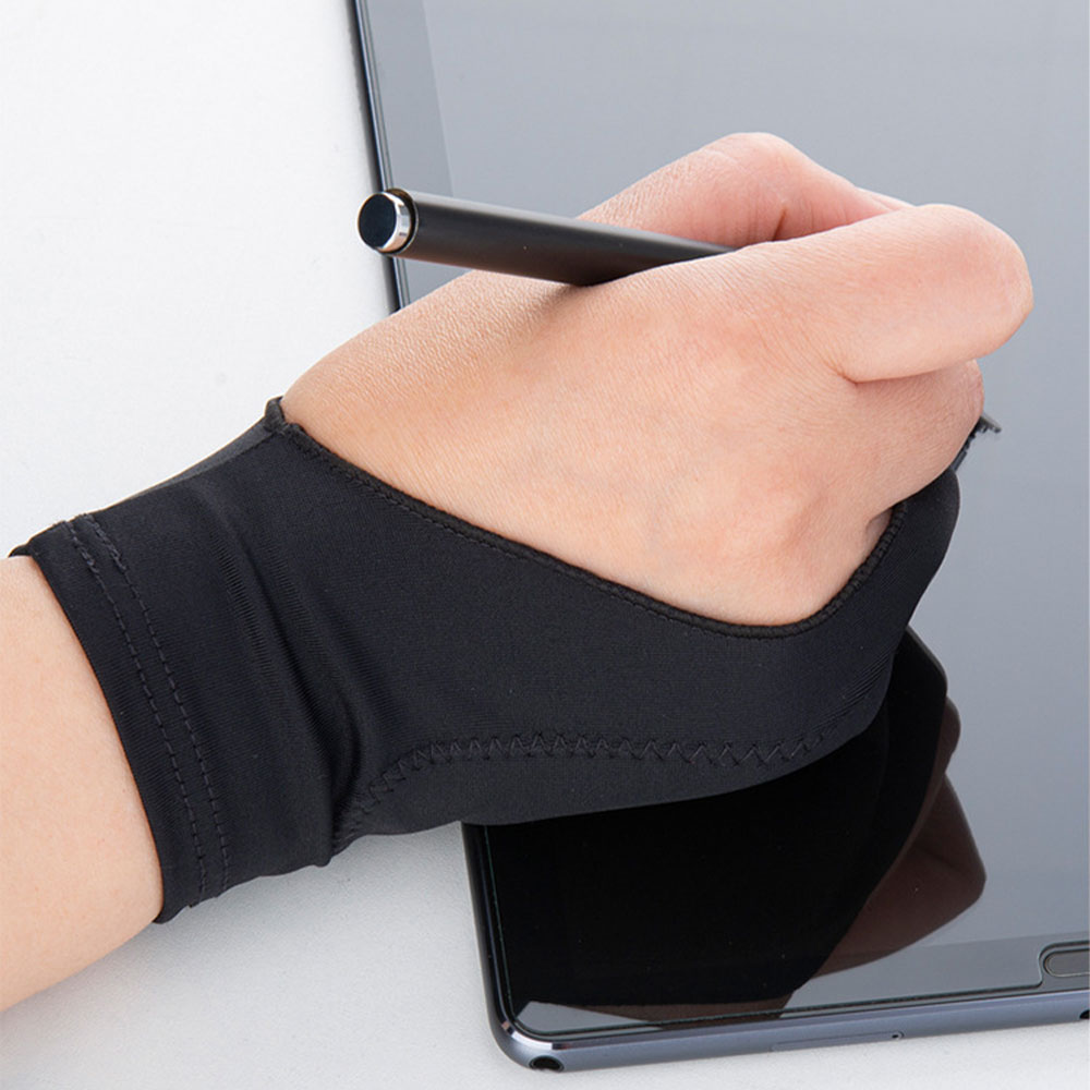 1PC Two-Finger Hand Painting G - Touch Screen Gloves ulasan dan harga
