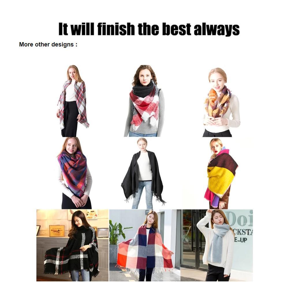 British Style Winter Scarves F - Wool Scarf Men ulasan dan harga