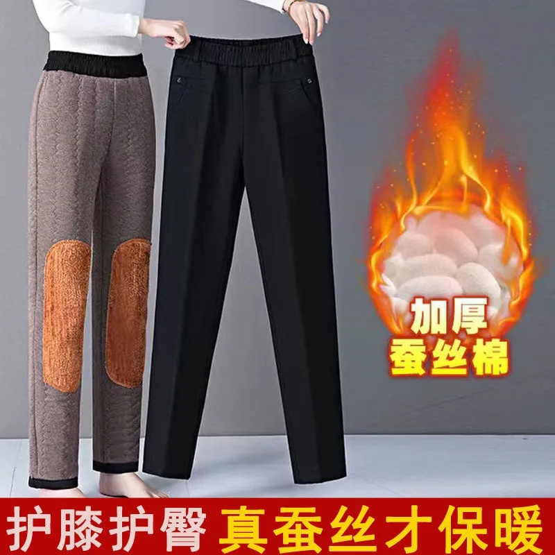 Straight-leg Pants Female Fall - Corduroy Pant Warm ulasan dan harga