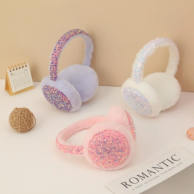Women's Earmuffs Korean Glitte - Earmuffs Foldable ulasan dan harga