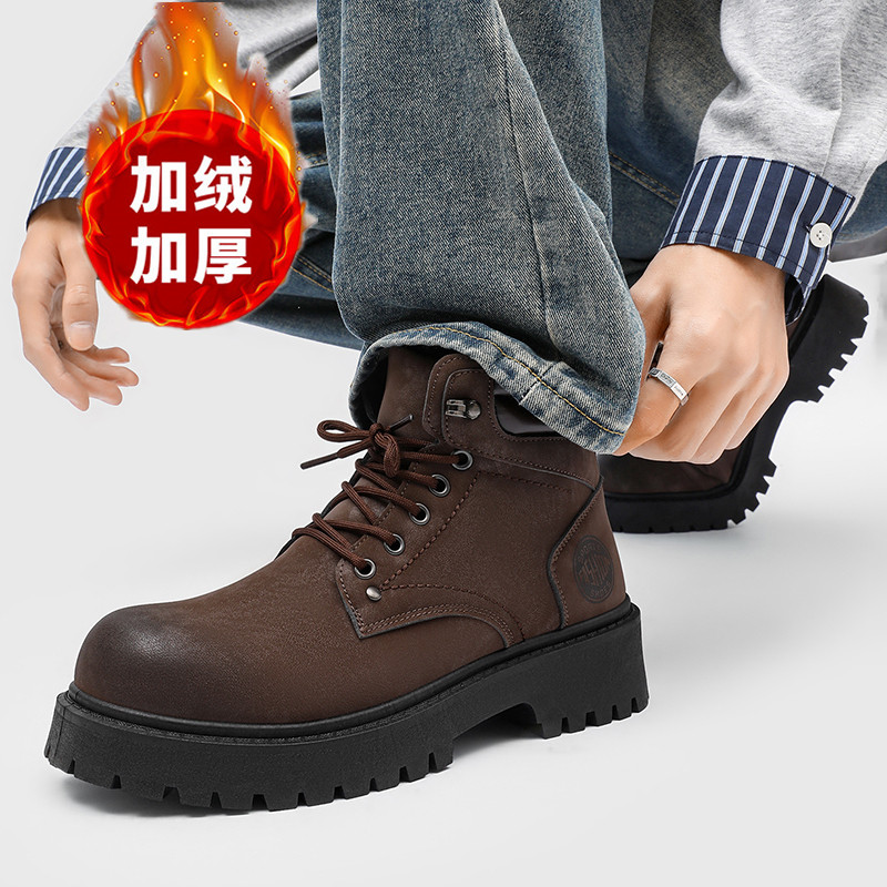 Men boots New Winter Slippers  - Waterproof Winter Boot ulasan dan harga