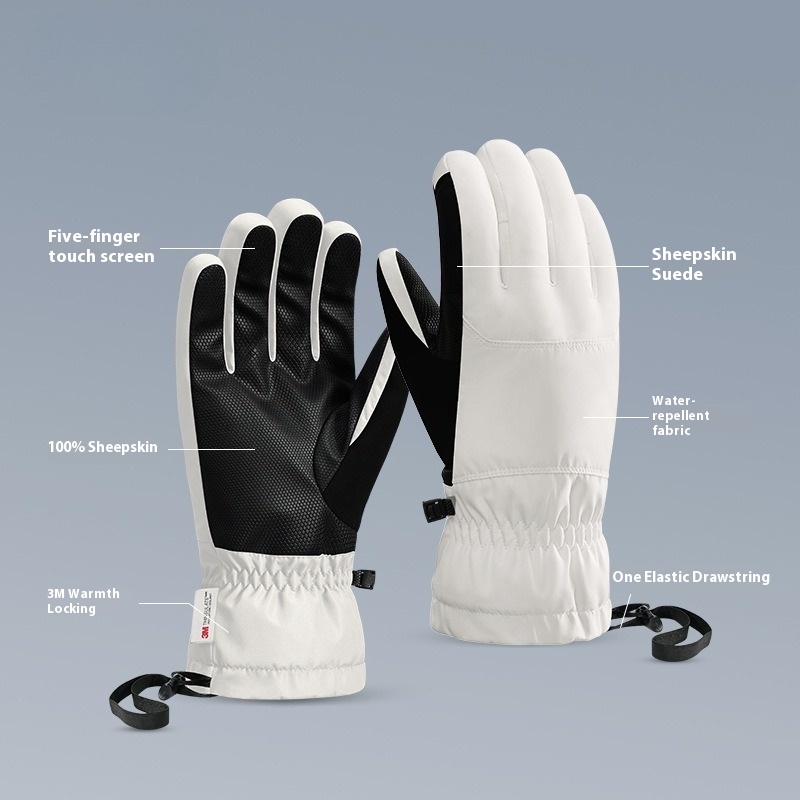 New Winter Thermal Gloves Skii - Snow Glove Insulated ulasan dan harga
