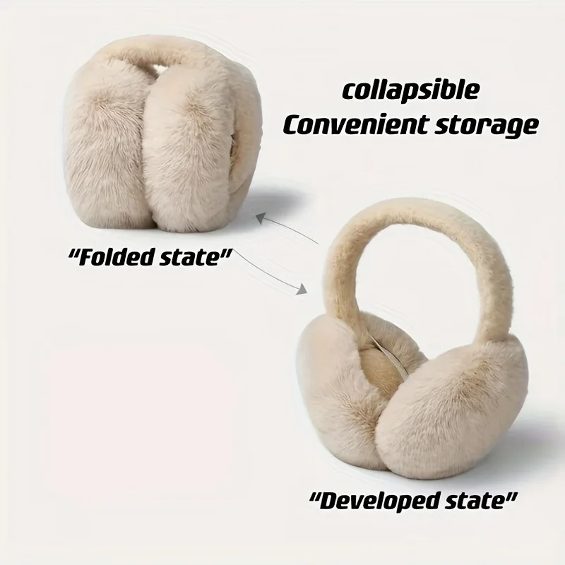 Foldable and Adjustable Women' - Earmuffs Foldable ulasan dan harga