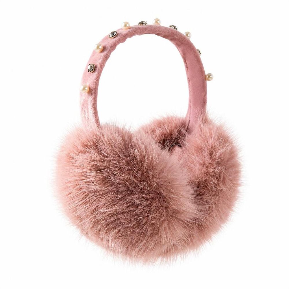 New Faux Fur Earmuffs Soft Fol - Earmuffs Foldable ulasan dan harga