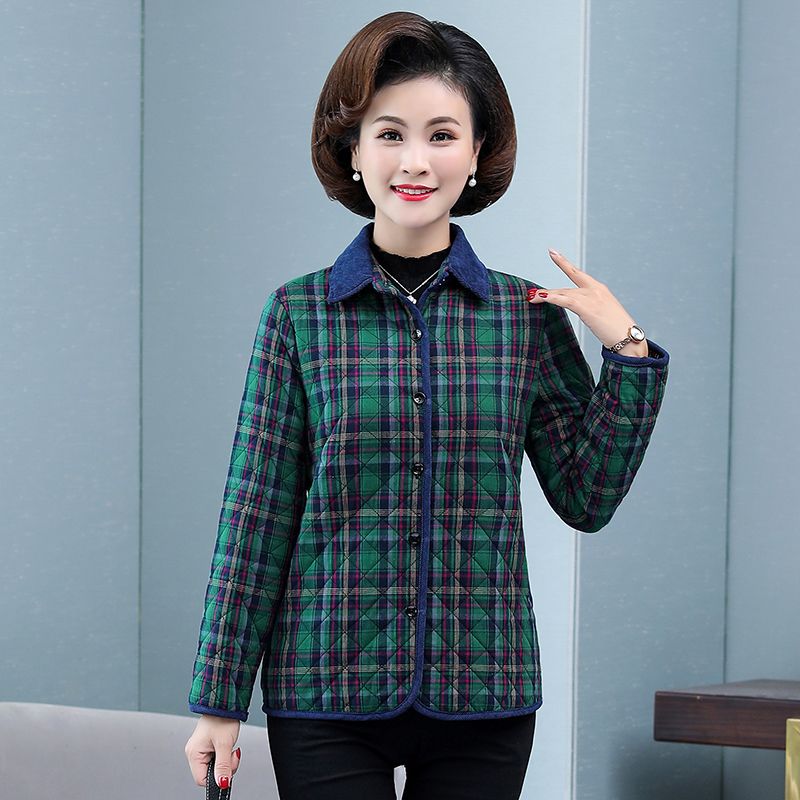 Autumn Winter Plaid Cotton Shi - Flannel Shirt Lined ulasan dan harga