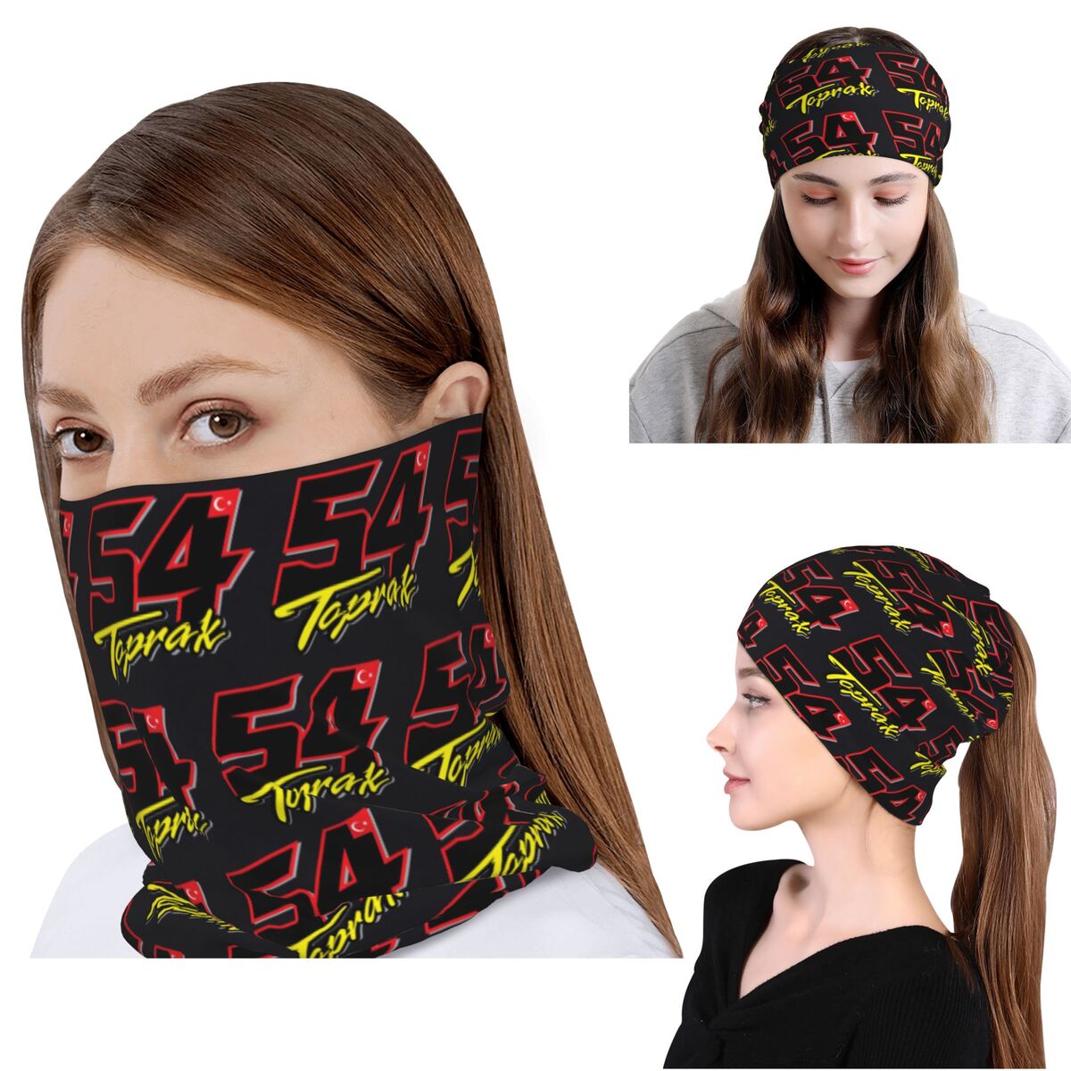 Toprak Razgatlioglu 54 Bandana - Knit Beanie Hat Warm ulasan dan harga