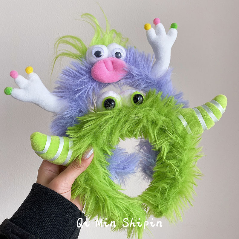 Funny Plush Headbands For Wome - Winter Headband Fleece ulasan dan harga
