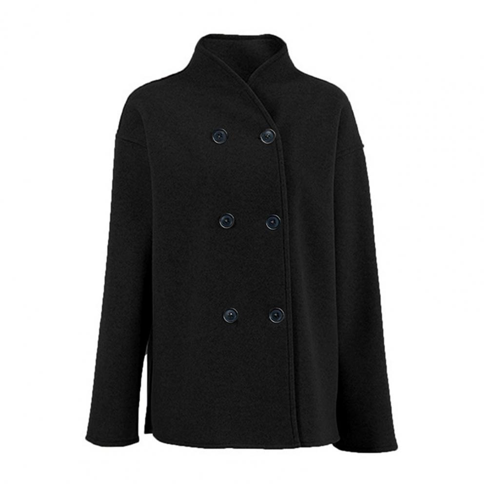 Lady Overcoat Women's Winter C - Wool Coat Peacoat ulasan dan harga