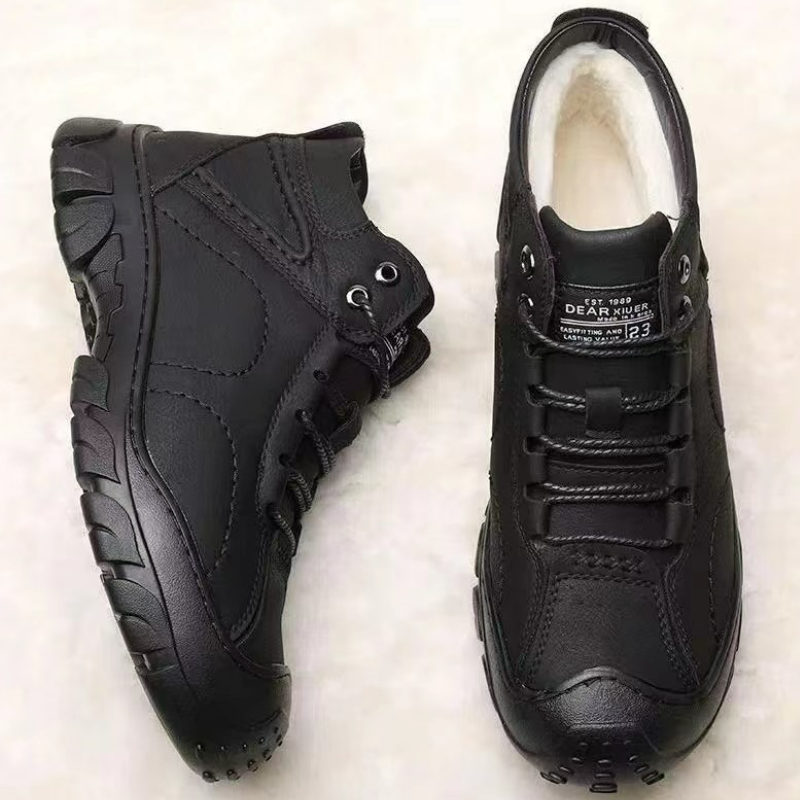 Men's Boots Lace Up Ankle Boot - Waterproof Winter Boot ulasan dan harga