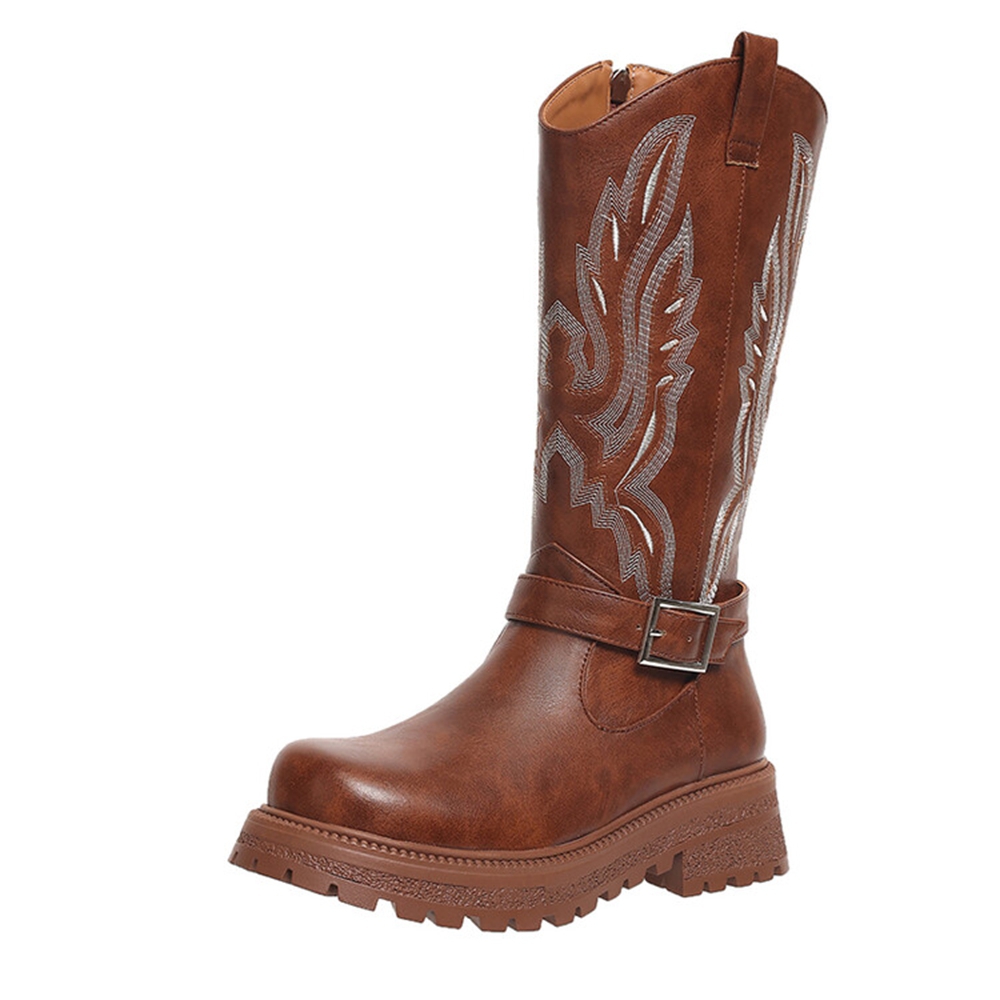 Women Knee High Boots Thick He - Waterproof Winter Boot ulasan dan harga