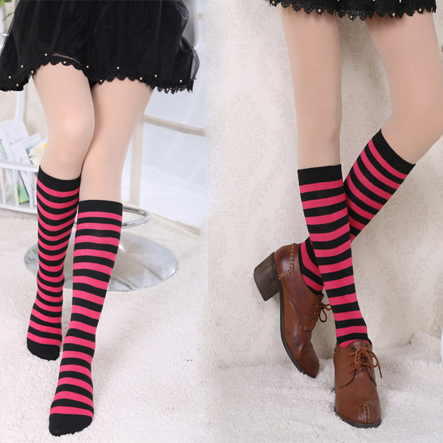 Womens Winter Warm Knee High S - Thermal Sock Wool ulasan dan harga