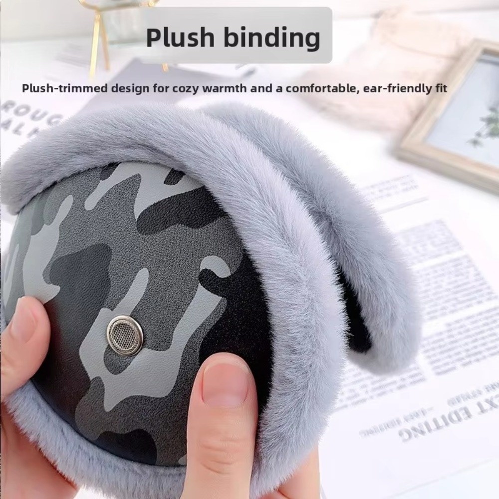 New PU Leather Winter Earmuffs - Earmuffs Foldable ulasan dan harga