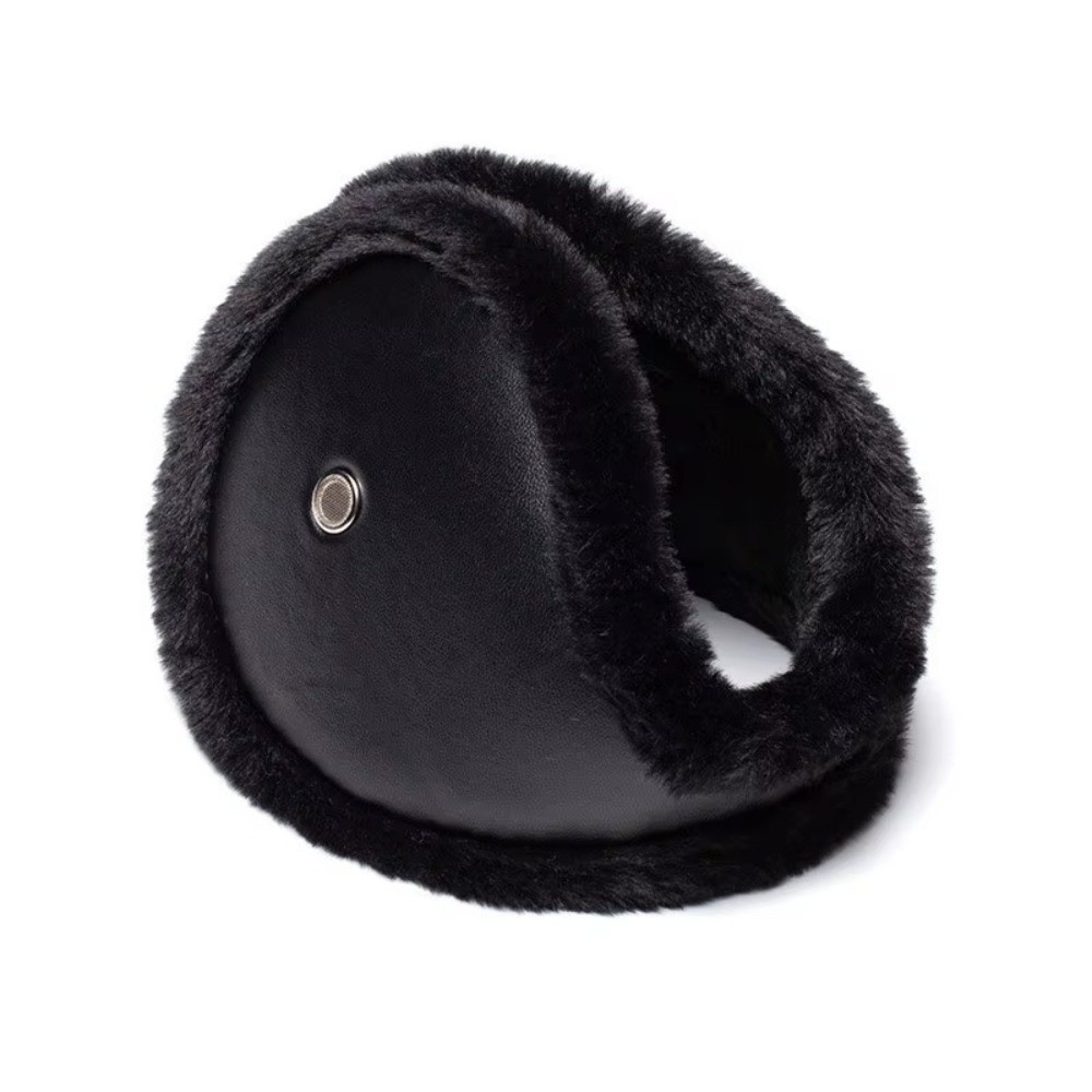 New PU Leather Winter Earmuffs - Earmuffs Foldable ulasan dan harga