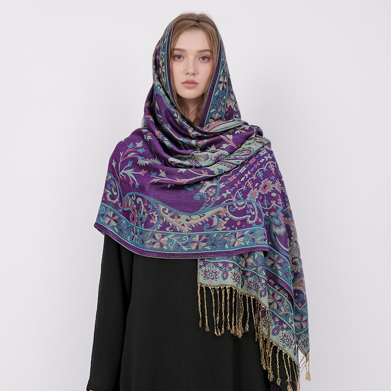 Ethnic Style Outdoor Women Ret - Cashmere Pashmina Wrap ulasan dan harga