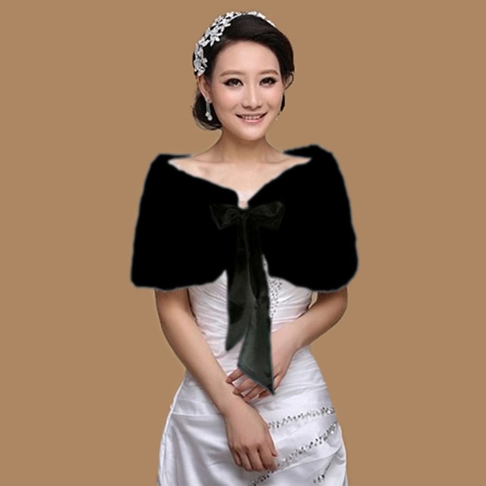 Winter Cape White Fur Shawl We - Shawl Wrap Winter ulasan dan harga