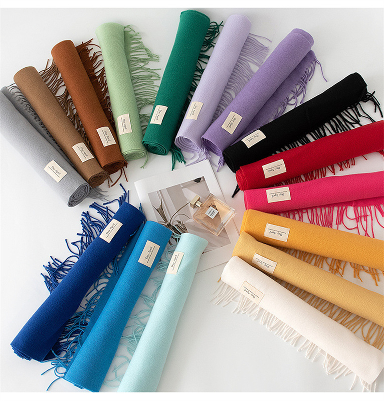 2024 Autumn Scarf For Women Lo - Cashmere Pashmina Wrap ulasan dan harga