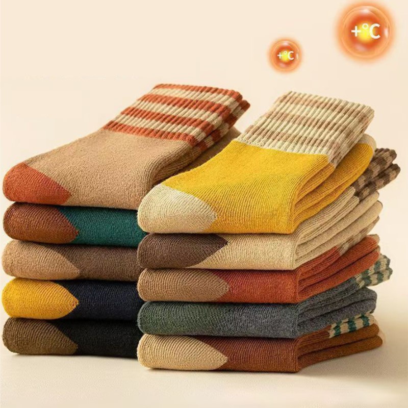 Thick Women's Mid-tube Socks W - Thermal Sock Wool ulasan dan harga