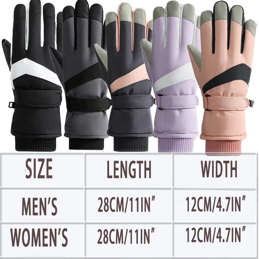 MuqiNush Waterproof Windproof  - Snow Glove Insulated ulasan dan harga