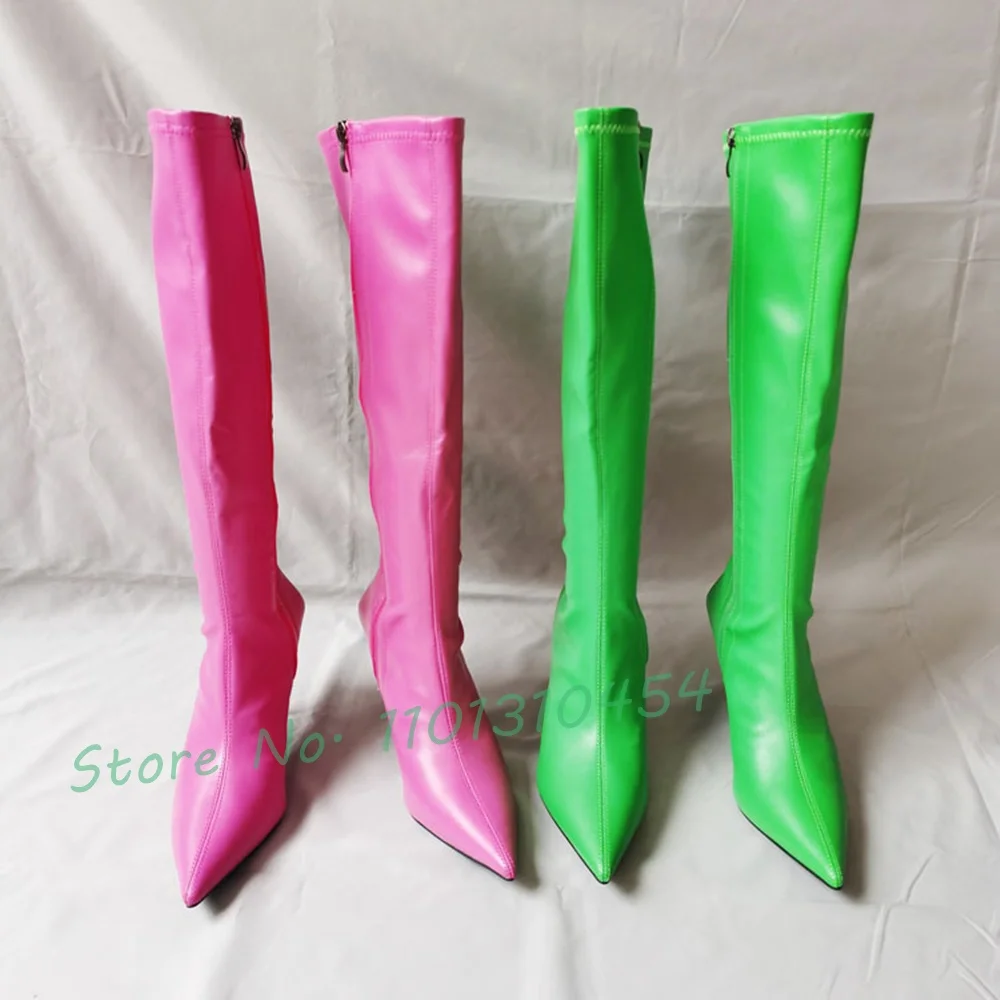 Super Pointy Knee High Boots W - Waterproof Winter Boot ulasan dan harga