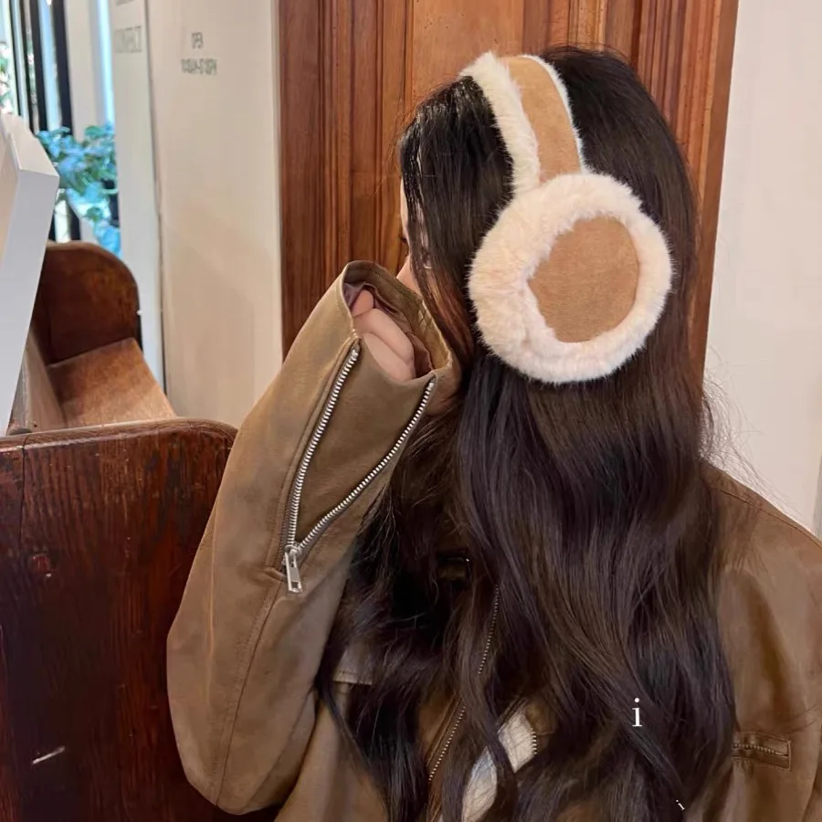 Fashion Plush Ear Muffs Foldab - Earmuffs Foldable ulasan dan harga
