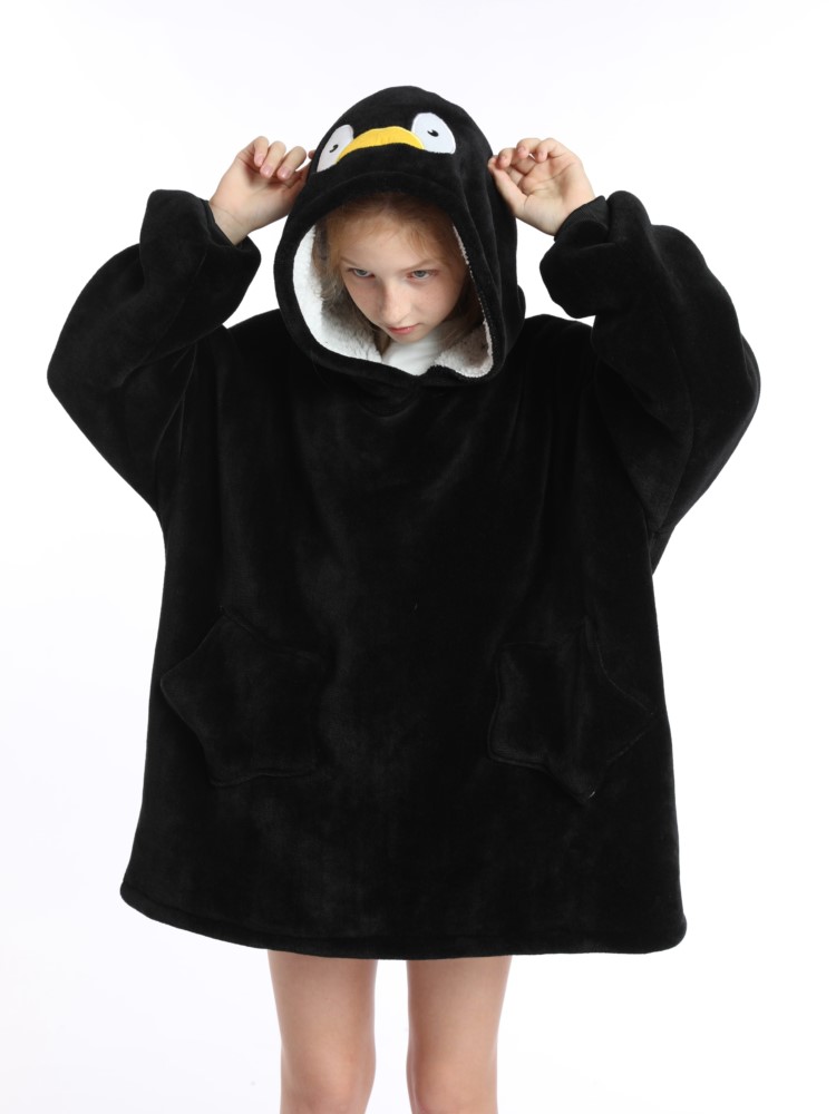 Winter Sherpa Blanket Teens Ho - Sherpa Hoodie Fleece ulasan dan harga