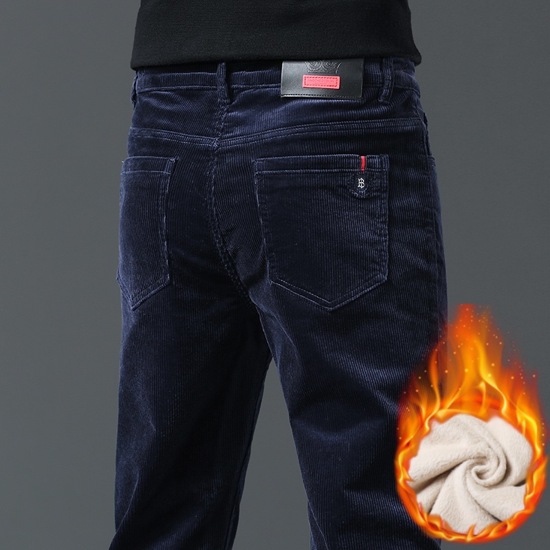 Men's Corduroy Pants Winter Th - Corduroy Pant Warm ulasan dan harga